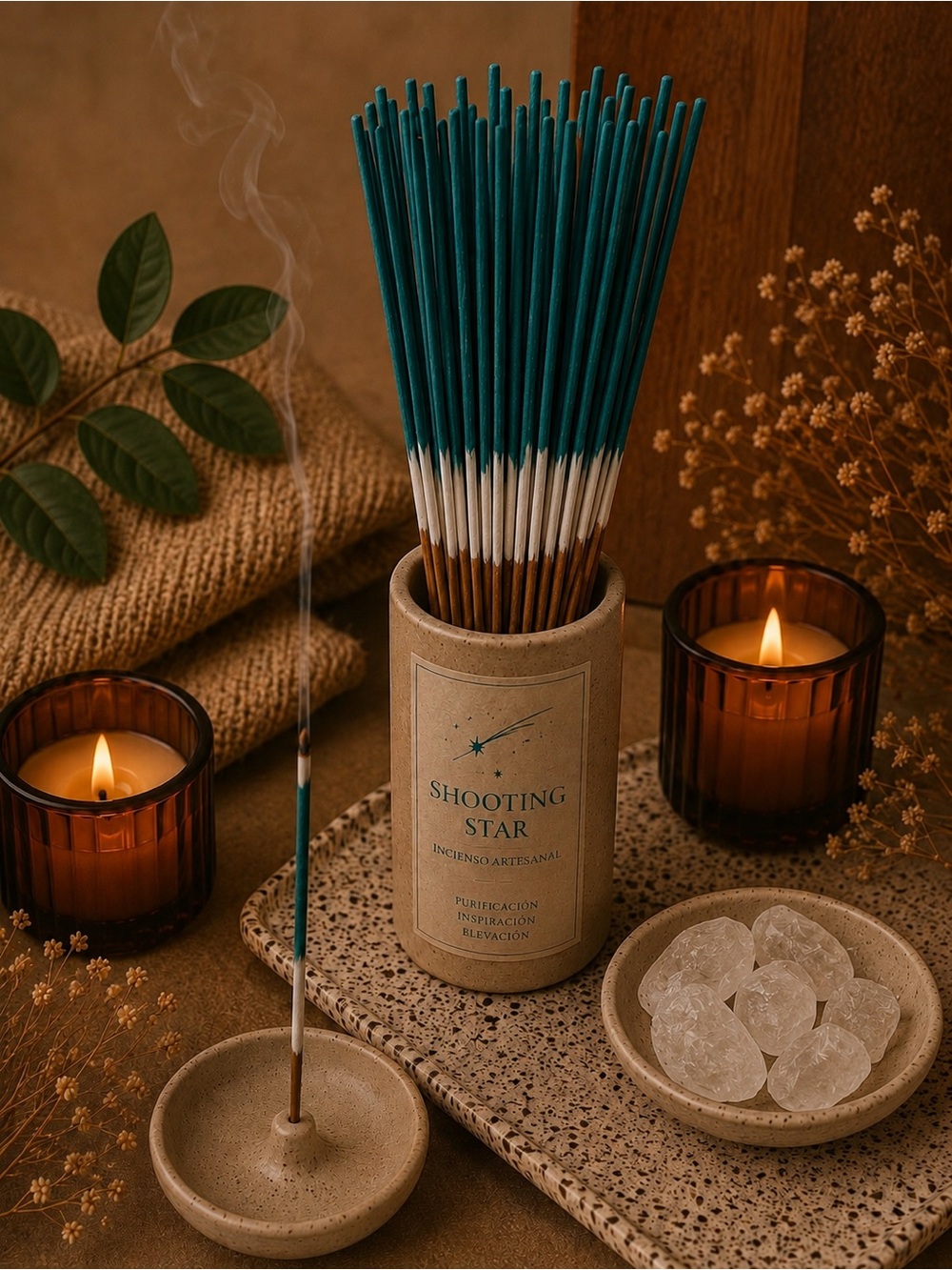 Shooting star incense sticks